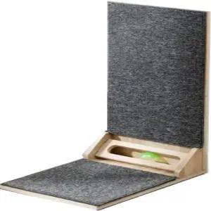 셩고케이스 24인치 키 큰 L자형 고양이 카펫 긁는 포스트 소파 보호대 교체용 패드 매트 시살