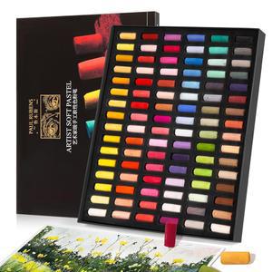 PAUL RUBENS 초크 색상 블렌딩 부드러운 전문적인 파스 페인팅 공예를 96가지