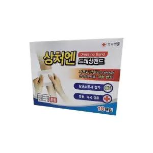 대일제약 상처엔 드레싱밴드 혼합형 10매입 x 1개 WF78881