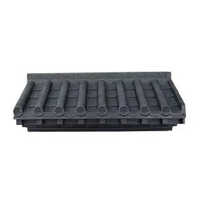 용마루 기와집 플라스틱 장식 전통 기왓장 인테리어