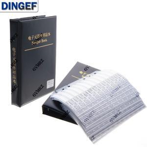 북 저항기 키트 SMD 모음 0201 0402 0603 0805 1206 1% FR-07 170 값 0R-10M DIY