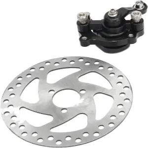 미니 더트 바이크 고 카트 스쿠터 ATV용 Acxi 1세트 140mm 로터 일렉트릭 리어 디스크 브레이크 캘 키트