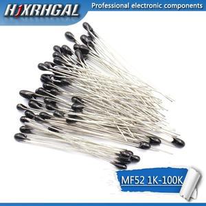 20pcs MF52AT B 3950 NTC 서미스터 열 저항 5% 1K 2K 3K 4.7K 5K hjxrhgal