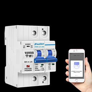 와이파이차단기스마트컨트롤러장치전원스위치제어회로원격 계량 버전 1P 63A