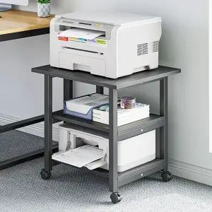 사이드 이동식 프린터테이블 사무실 선반 데스크탑 복합기