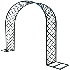 장미 아치 넝쿨식물 지지대 정원 너비 꾸미기 포도나무 대문 높이2 원형식 4