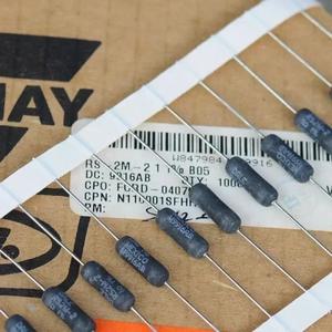 4pcs VISHAY DALE 3W 1% 5% HiFi 오디오 용 권선 전력 저항기 0.5R1R6R30R75R100R150R300R2K3.3K10K