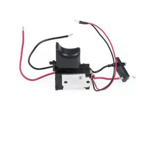 DC 7.2-24V 전기 드릴 방진 속도 제어 푸시 버튼 트리거 스위치 E-렌치 교체 전동 공구 액세서리