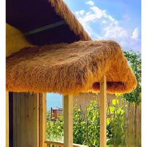 인조볏짚 난연성 내구성 갈대 덮개 짚풀공예 용마름 이엉잇기 싸리담장 초가지붕 조경 오두막