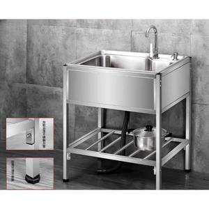 간이 씽크대 1구 개수대 싱크볼 스테인레스 캠핑장