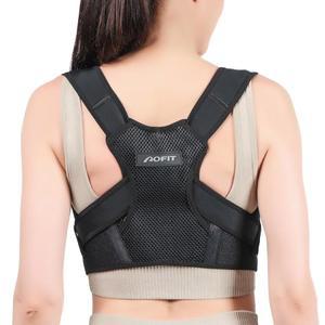 여성용 및 남성용 AOFIT 교정기 가능한 조절 M 어깨 경량 교정기 브레이스 하의 사이즈 상부 브레이스 백