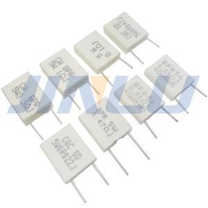 5PCS R56 5W 0.01R 0.015r 0.02r 0.03 0.047 0.068 0.01R-100R 옴 비유도성 세라믹 시멘트 저항