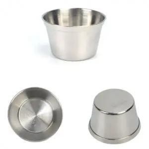 ( )스텐 27종 캠핑 소스볼 불판 마늘그릇 8.4x5.2cm 5호