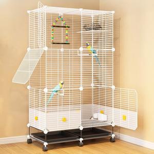 대형새장 앵무새집 앵무새케 사육장 새집 날림장 앵 안전 앵무새놀이터