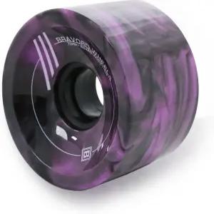 BRAVORD 롱보드 휠 70mm 78A PU 크루저 및 롱보드용 혼합 색상 ？ 4팩(믹스퍼플)