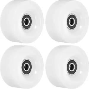 베어링이 있는 패티킬 롤러 스케이트 휠 실내 또는 실외 더블 로우 스케이트보드용 쿼드 교체