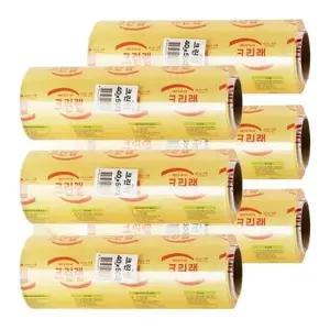 포장용비닐랩 크린랩 대용량 비닐랩 x 위생랩 40cm 500m 6개 1P
