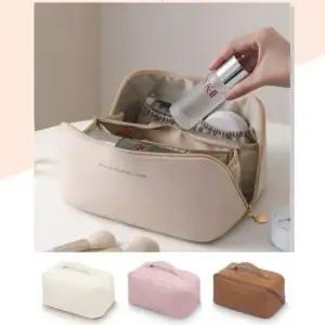 깔끔 수납 가능한 빅사이즈 메이크업 파우치 가방