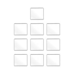 QUANMIN 10개 55MM 패스 로트 6MM 적외선 얼굴 IR컷 인식용