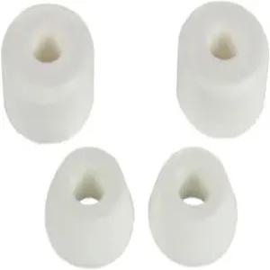 스케이트보드 롱보드 트럭 교체용 부싱 4팩(트럭 2대용) - 다양한 색상과 듀로미터(95A 화이트)