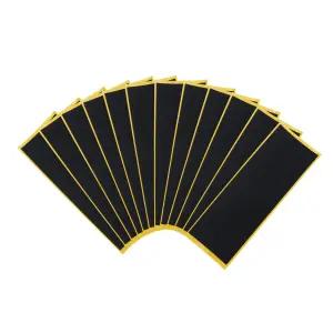RACOFSB 0.5mm 두께 핑거보드 폼 그립 테이프 12개 핑거 스케이트보드 그립테이프 40mmX110mm (12개)