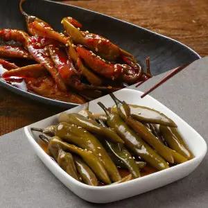 [NS홈쇼핑]양념고추무침1kg+간장고추1kg[35777103]