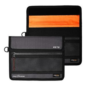 RETO 필름 X-프로텍 백 - CORDURA 방수, X-선 방지, 무연, 방사선 불투과성 원단, 가볍고 내구성이 뛰어난 듀오 레이어, 저항 보호 사이즈 M (22.5 x 18.0 cm) (단품)