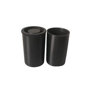 ccHuDE 12개 33mm 플라스틱 필름 용기 빈 카메라 릴 동전 롤 튜브 케이스 보관 뚜껑 포함