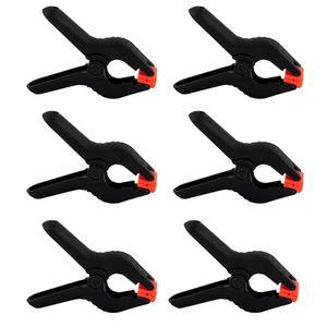 헤비 듀티 머슬린 클램프 4개 1/2인치 6팩