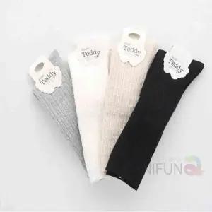 아동 골지니삭스 무지 회색 아동니삭스여름용 유아니삭스 유아니삭스여아 아동코디세트 키즈양말세트