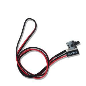 데스크탑 컴퓨터 2 핀 PC 전원 켜기끄기 푸시 버튼 재설정 케이블 코드 스위치 재시작 SW IO