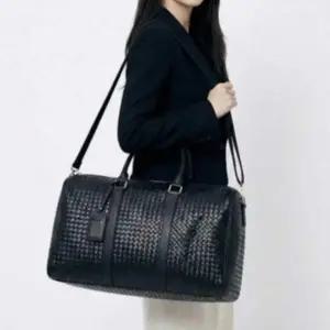 클래식 레더 남녀공용 기내용 보스턴백 여행용 가방