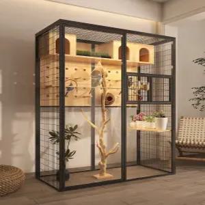 조립식 새장 앵무새 철제 반려조류용 이동식 새집 케이지