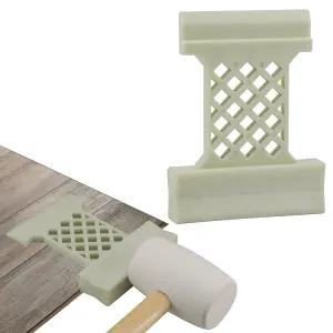 4 in 1 라미네이트 바닥재 도구 목재 바닥 복합 보드 설치 탭핑 블록