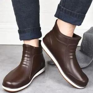 [SY13520]베이직 디자인 남성장화 여름 레인 부츠 12N