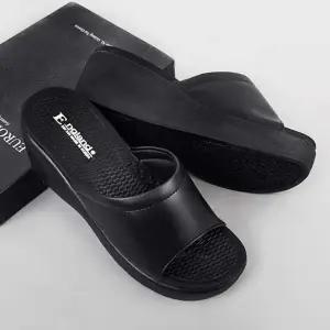 [SBG8REC]웨지슬리퍼 쿠션 회사 사무실 실내화