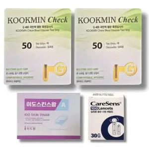 YL추천녹십자국민첵 녹십자 국민첵 혈당시험지 100매+침 100개+솜 100매 g400 국민체크