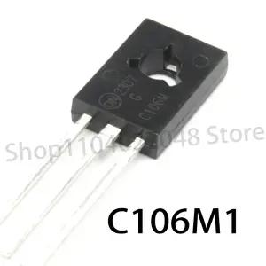 호환  1PCS 새 제품 C106M1 C106MG 직접 플 트랜지스터 TO-126 크리스털 사이리스터 SCR