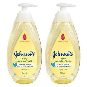 [알티피아]존슨즈 탑투토 베이비 바스 500ml X 2개