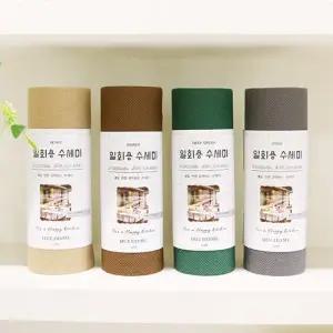 매일 깨끗한 일회용 수세미 60매 4롤