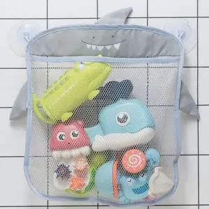 욕실 놀이용 메쉬망 흡착 포켓 정리 수납망 목욕 장난감 보관