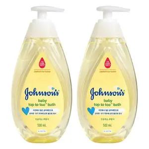 [RIZPICK]존슨즈 탑투토 베이비 바스 500ml X 2개