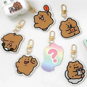 키링 아크릴 미니 키체인 6개