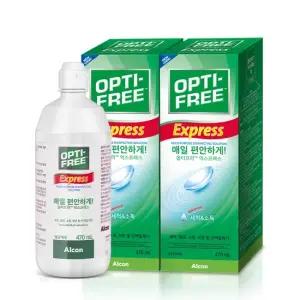 옵티프리 렌즈세척액 익스프레스 470ml 2개