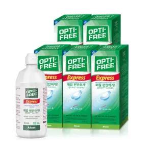 옵티프리 렌즈세척액 익스프레스 355ml 5개