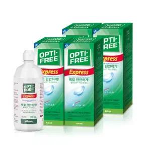 옵티프리 렌즈세척액 익스프레스 355ml 4개