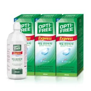 옵티프리 렌즈세척액 익스프레스 470ml 3개