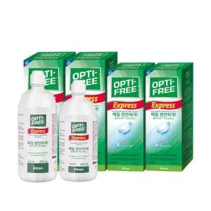 옵티프리 렌즈세척액 익스프레스 470ml 2개 + 355ml 2개