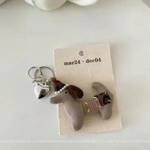 강아지 키링 고리 애견 키홀더