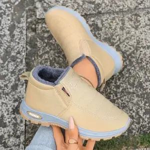 기모 부츠 남녀공용 보온 신발